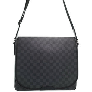Louis Vuitton Damier Graphite Black Daniel Shoulder Bag